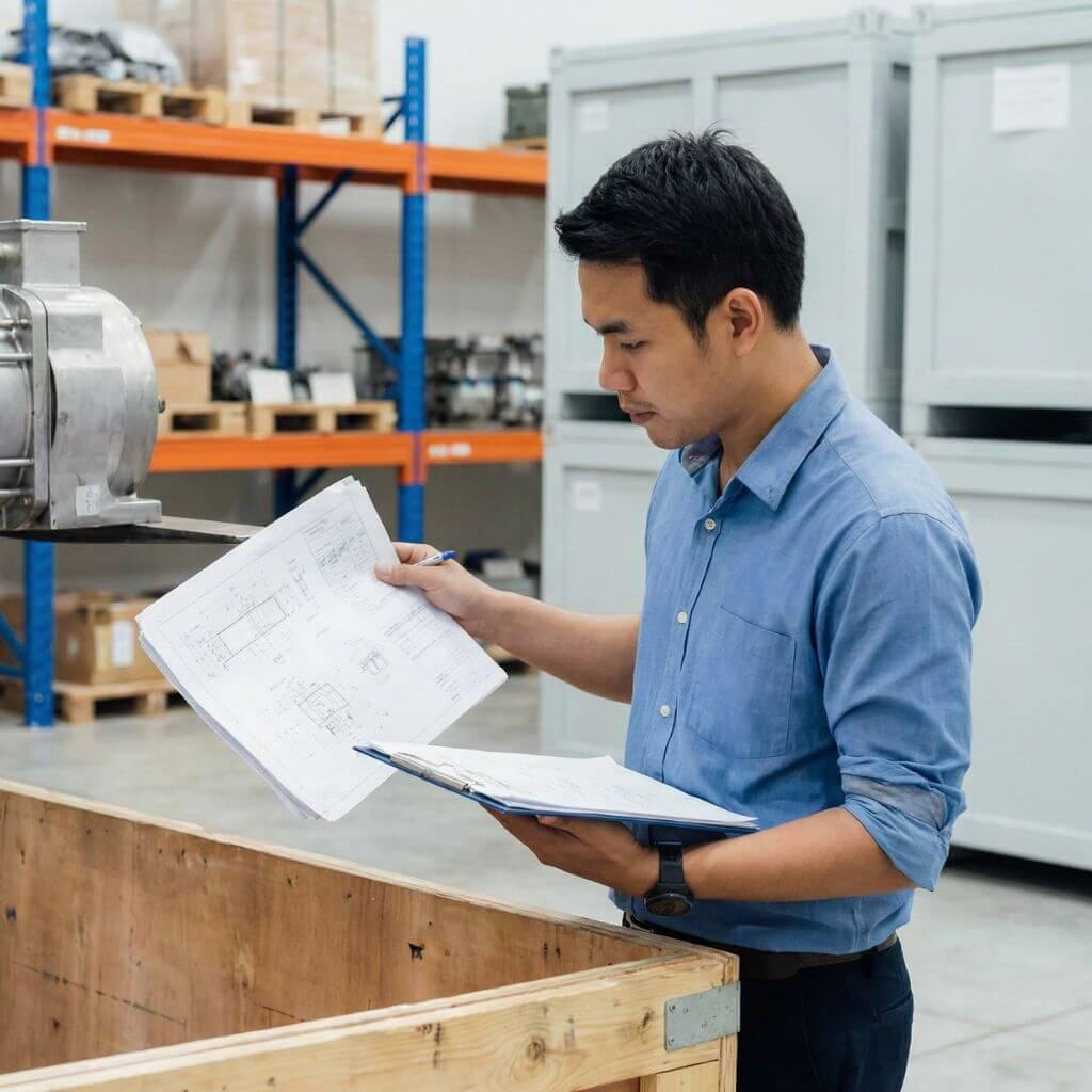 ลูกค้าที่ได้รับพัสดุถึงบ้าน